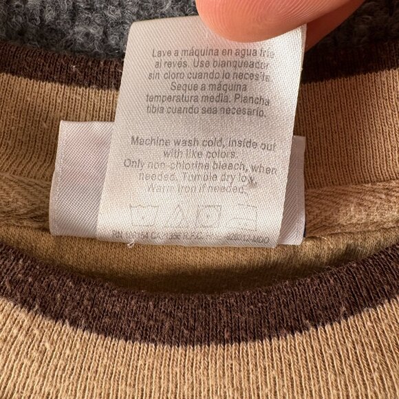 M&C Sport Beige Crewneck Grandfather Pullover Gifting Sweater Men's Size XXL - Picture 6 of 9